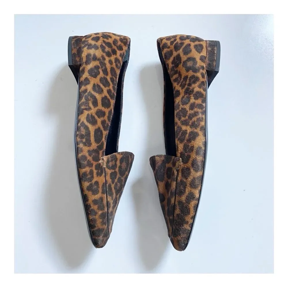 AGL Seraphina Animal Print Flat In Ghephard Cognac Leopard size EU36.5 US6